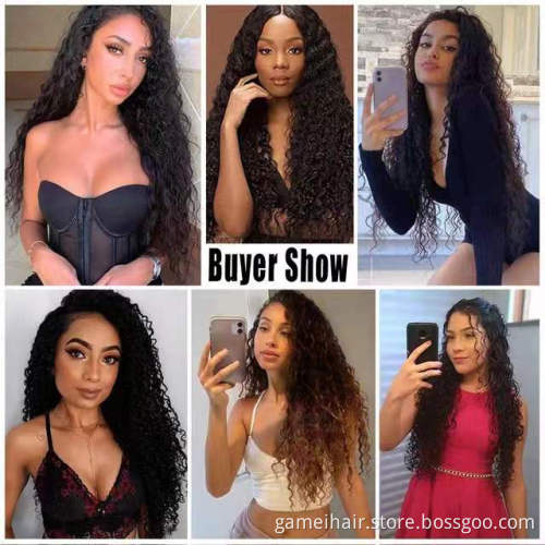 100% Unprocessed Virgin Human Hair Deep Wave Bundles Hot Selling Malaysian Cuticle Aligned Hair Human Extensions  Deep